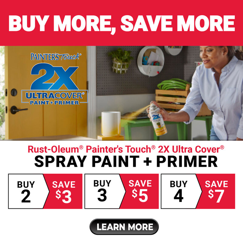 Rust-Oleum® Painter's Touch® 2X Ultra Cover® Gloss Spray Paint - White 12 Oz. 