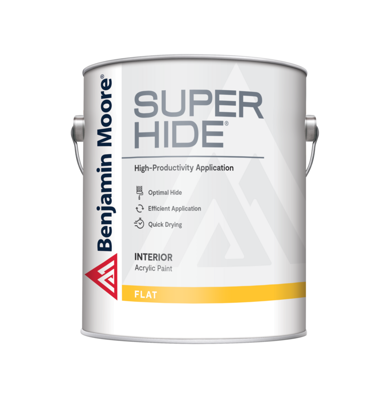 Benjamin Moore® Super Hide® Interior Acrylic Paint Flat, 1 Gal.