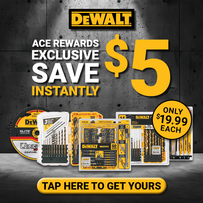 Select DeWalt® Drill Bit Sets & Saw Blades