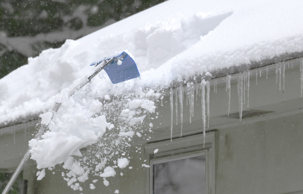 How To Remove Snow From Your Roof - Costello's Ace