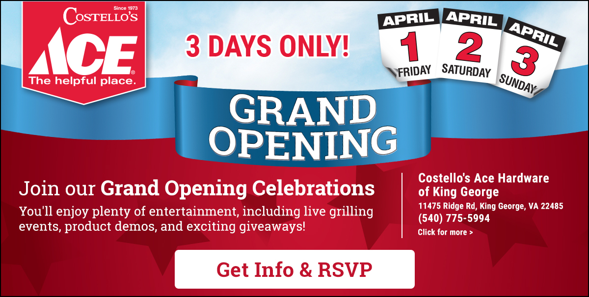King George Grand Opening Event