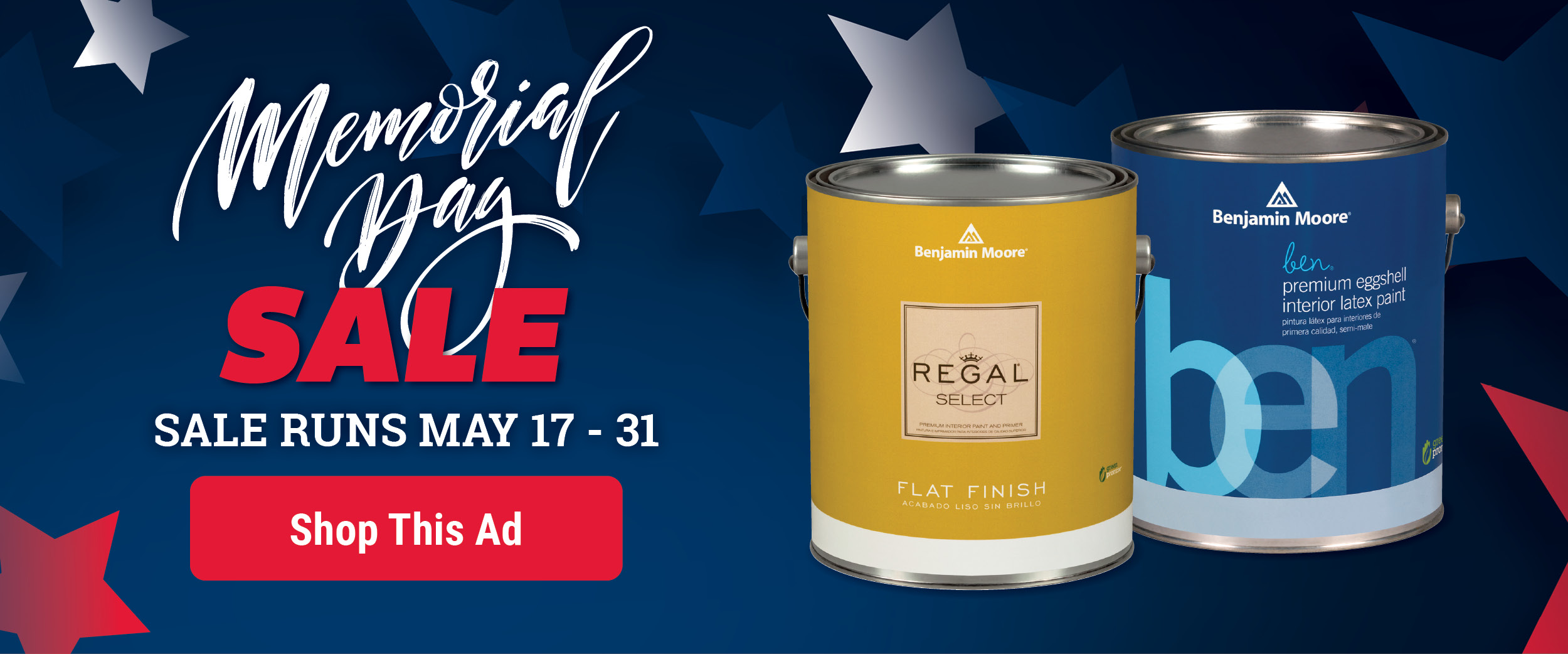 Memorial Day Sale